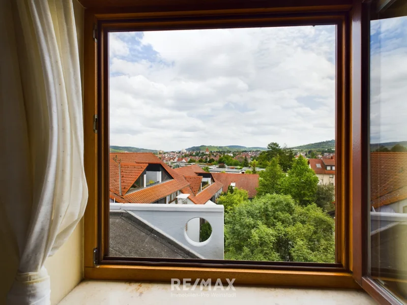 Ausblick Schlafzimmer 1