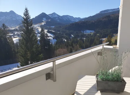 Aussicht - Wohnung kaufen in Riezlern - Seltene Gelegenheit - Feriendomizil im Kleinwalsertal