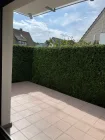 Blick auf die Terrasse