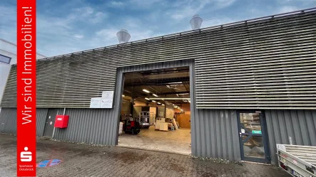 Toreinfahrt - Halle/Lager/Produktion mieten in Bissendorf - Lagerhalle an der BAB A30 Abfahrt: Natbergen