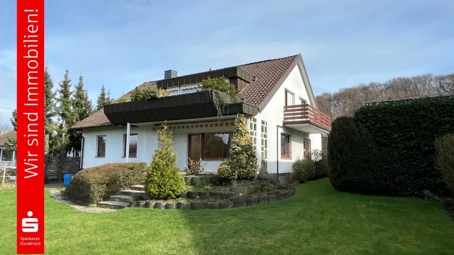 Gartenansicht - Haus kaufen in Osnabrück - Toplage mit viel Platz für zwei Familien