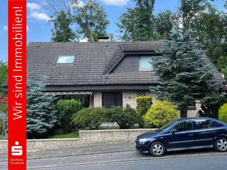 Außenansicht - Haus kaufen in Wallenhorst - Gepflegtes Zweifamilienhaus in bevorzugter Lage