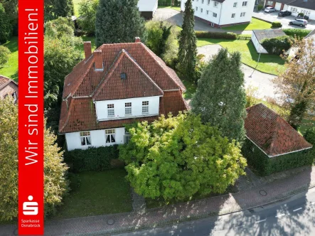 4:3 - Haus kaufen in Bohmte - Jugendstilvilla - Rohdiamant sucht Feinschliff ! 