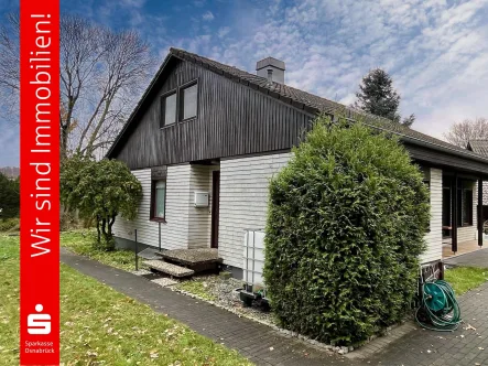  - Haus kaufen in Bissendorf - Schwedenhaus m. Keller u. Carport, Nähe Sonnensee 