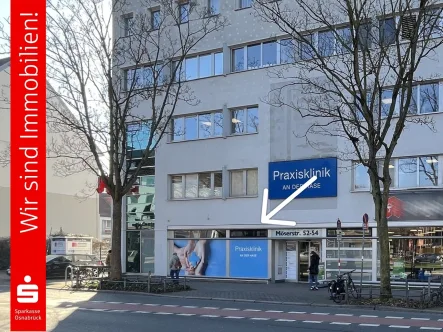 Front - Büro/Praxis mieten in Osnabrück - Gewerbefläche im Ärztehaus zu vermieten 