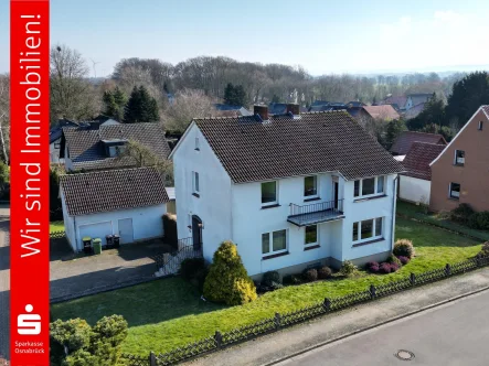 Frontansicht - Haus kaufen in Bohmte - Ihr neues Zuhause in zentraler Spielstraßenlage ! 