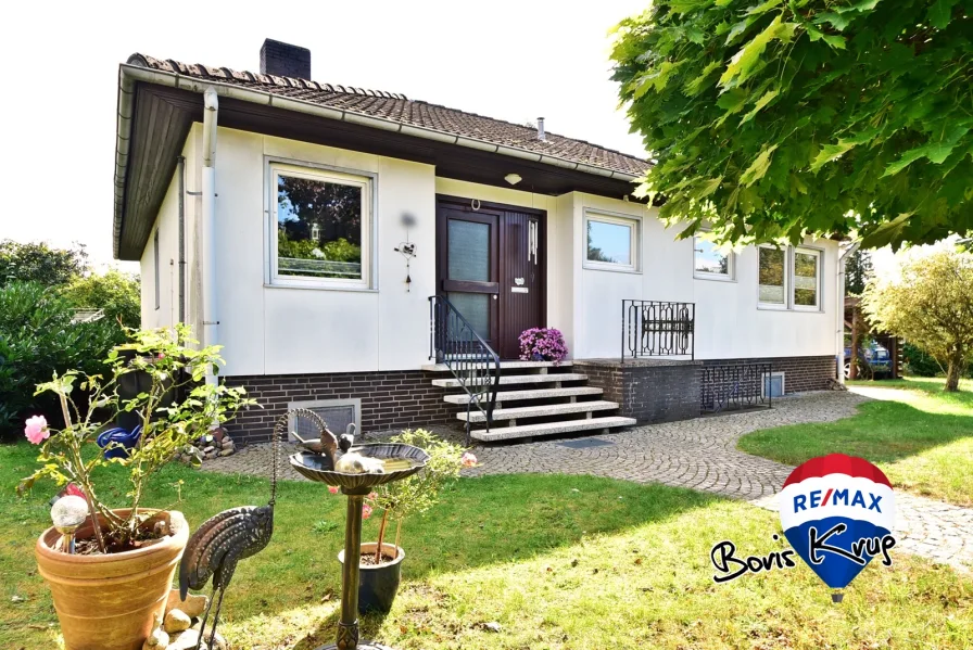 - Haus kaufen in Hodenhagen - OHNE KÄUFERPROVISION:Wohnen auf einer Ebene: Bungalow in Hodenhagen