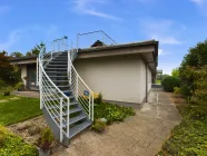 Treppe zur Dachgeschosswohnung