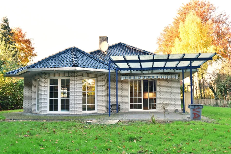 Gartenansicht - Haus kaufen in Fallingbostel - Bungalow in Dorfmark