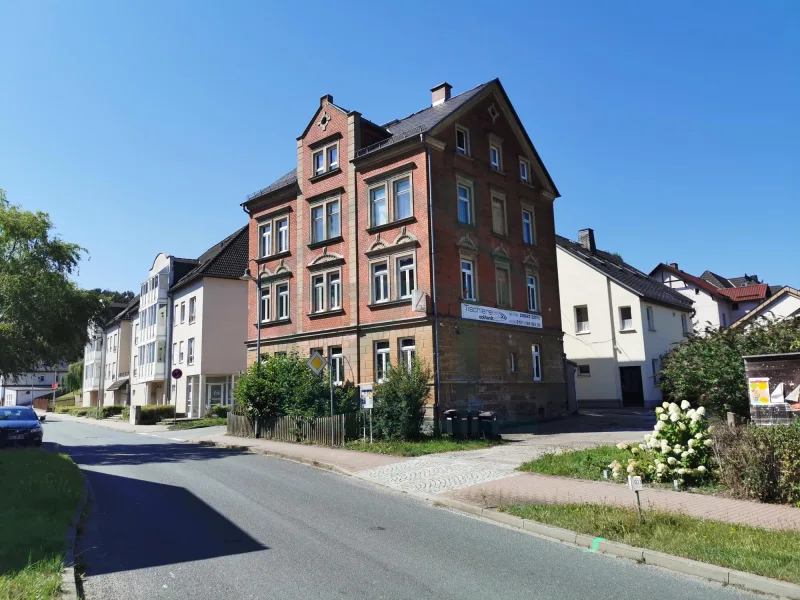 MFH Ansicht - Haus kaufen in Berga/Elster - Gebäudekomplex mit 431 m² Wohnfläche / 861 m² Nutzfläche und 1.743 m² Grundstück in Berga