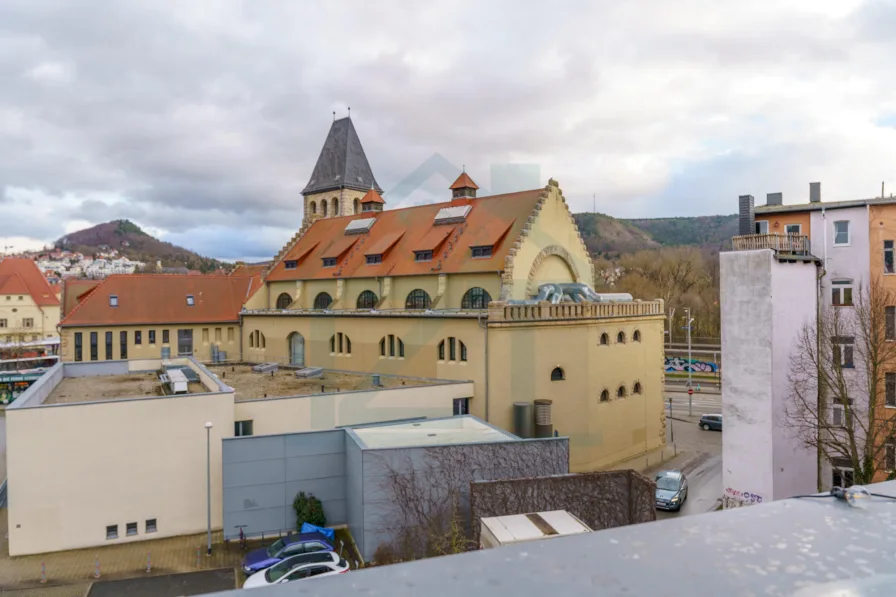 Ausblick von der Terrasse