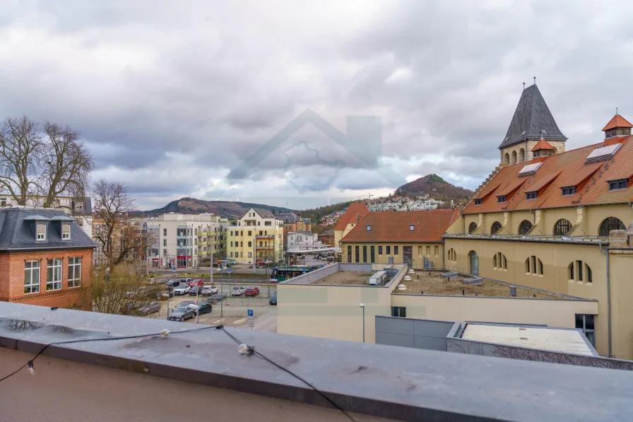 Ausblick von der Terrasse