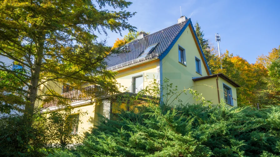 Außenansicht - Haus kaufen in Jena - Familienfreundliches Einfamilienhaus in ruhiger Lage von Jena Nord