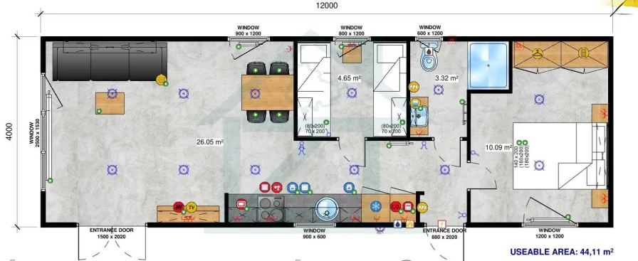 Mini-Villa-12x4-44 m²