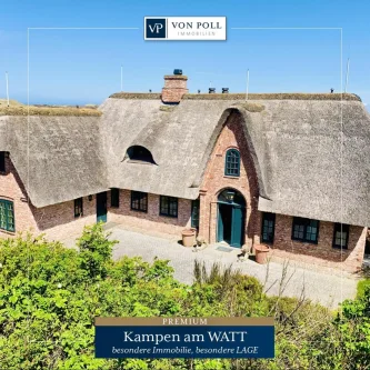 VON POLL SYLT  - Haus kaufen in Kampen (Sylt) - EXKLUSIV - Einzelhaus auf großem Grundstück am Watt