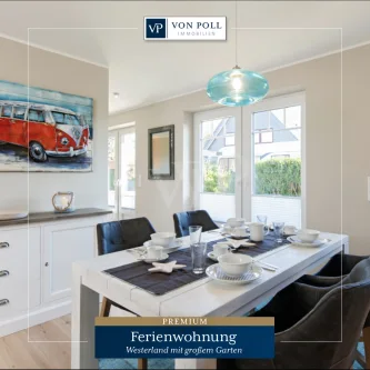 VON POLL SYLT - Wohnung kaufen in Sylt - Moderne Ferienwohnung mit Gartenanteil in ruhiger Lage