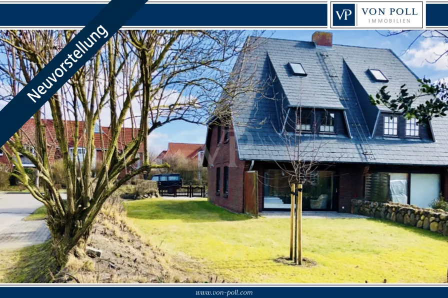 VON POLL SYLT - Haus kaufen in Sylt - Doppelhaushälfte in ruhiger Lage Alt- Westerlands