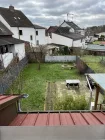 Gartenansicht vom Dachgeschoss