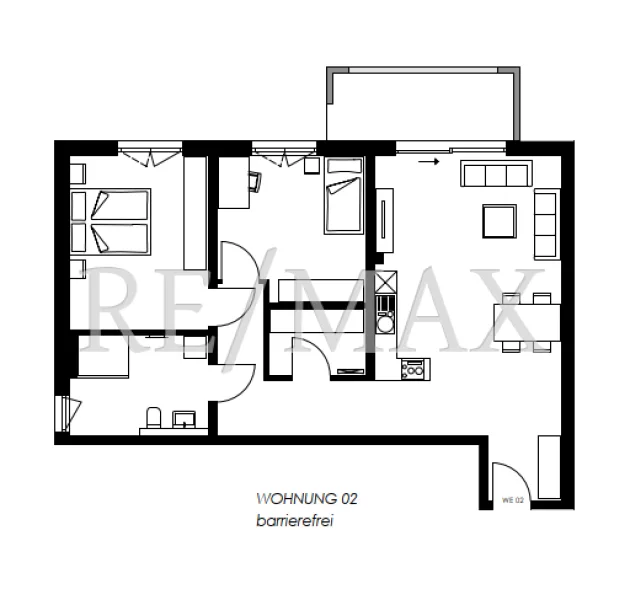 Grundriss_WE2 Erdgeschoss