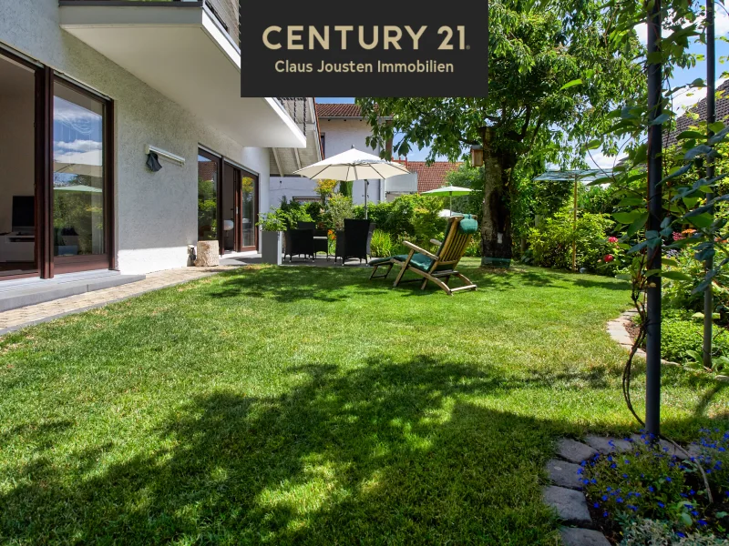 Terrasse - Haus kaufen in Bischofsheim - Sommer, Sonne, Eigenheim