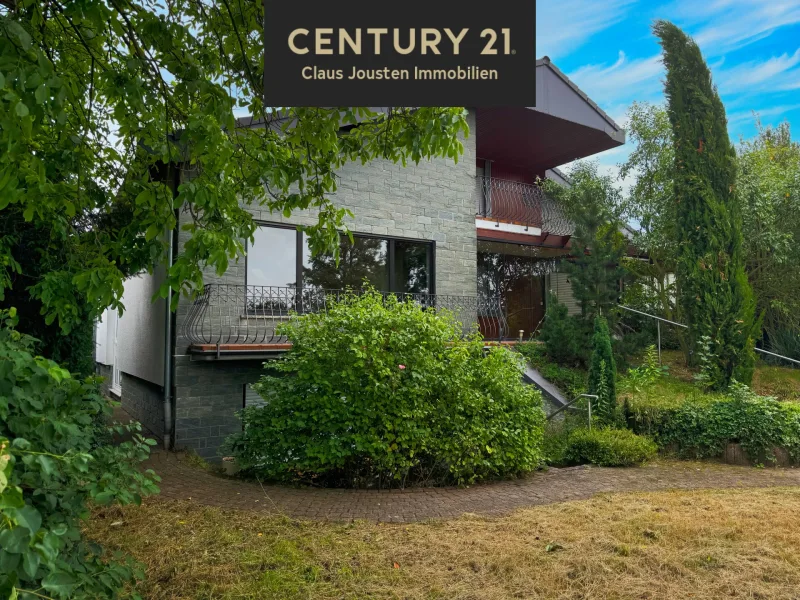 Gartenansicht - Haus kaufen in Büttelborn Worfelden - Natur pur – repräsentatives Wohnen in Feldrandlage