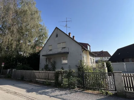 Südwestansicht  - Grundstück kaufen in Freising - Klein aber fein! Traumhaftes Grundstück für ein Doppelhaus in Innenstadtnähe von Freising