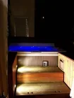 Jacuzzi bei Nacht