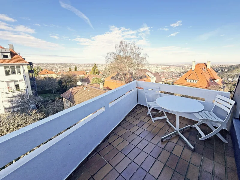  - Wohnung mieten in Stuttgart - Einzigartige 3-Zimmer-Wohnung mit Panoramaausblick