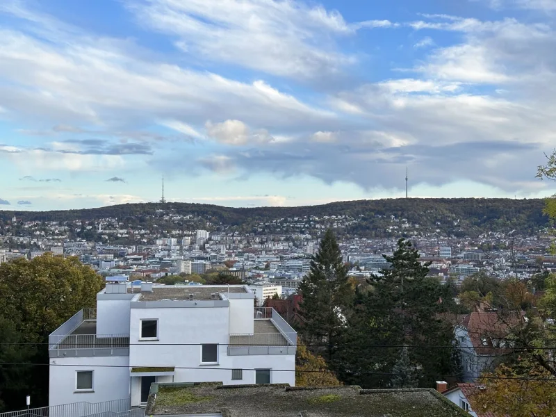 Ausblick - Wohnung mieten in Stuttgart - KILLESBERG: Gut geschnittene 3-Zimmer-Wohnung