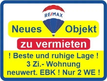 Neues Objekt It Startbild - Wohnung mieten in Kleinwallstadt - Beste und ruhige Lage! Großer Balkon!Neuwertige Einbauküche! Nur 2 Wohneinheiten!