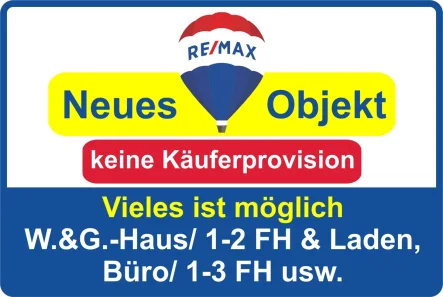 GHB - Haus kaufen in Großheubach - Keine Käuferprovision! Kaufen Sie ab € 899,- mtl.* /W.&G.-Haus/ 1-2 FH & Laden,Büro/ 1-3 FH usw.