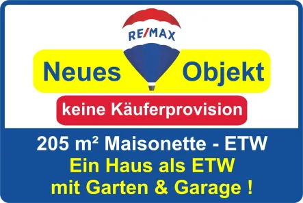 Neues Objekt ETW  - Wohnung kaufen in Großostheim - Kaufen Sie ab € 1.229.- /mtl.* rießige 9 Zi.- ETW unter einem ,,eigenen'' Dach! Blick ins ,,Grüne''!