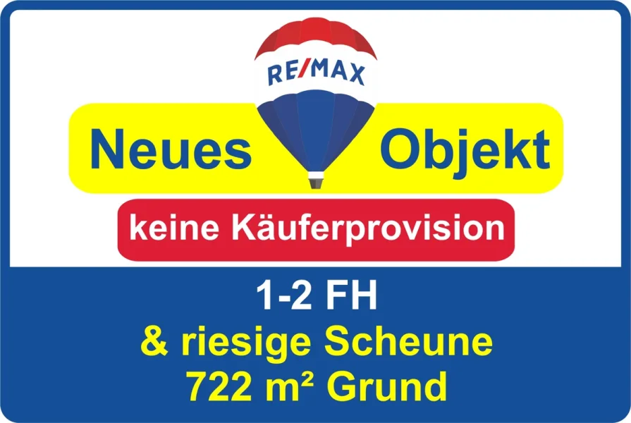 Röll - Haus kaufen in Röllbach - Keine Käuferprovision! Kaufen Sie ab € 708,-mtl.*/1-2 FH & Hofraum & riesige Scheune