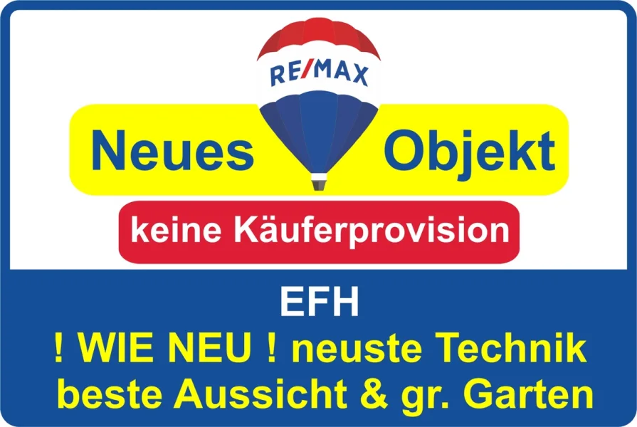 Neues Objekt  - Haus kaufen in Schneeberg - Keine Käuferprovision! Kaufen Sie ab € 1.259,- mtl.*/ EFH & *ELW mgl. o. Büro & unverbaub. Aussicht!