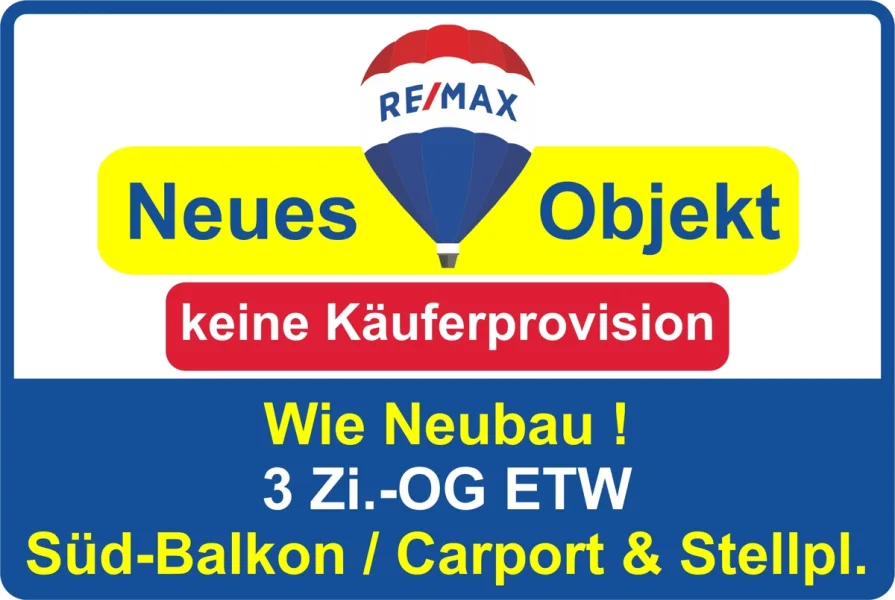 Mönch - Wohnung kaufen in Mönchberg - Keine Käuferprovision! Kaufen Sie ab € 599,- mtl.* / Wie Neu! 3 Zi.-OG ETW, Süd Balkon & Carport!