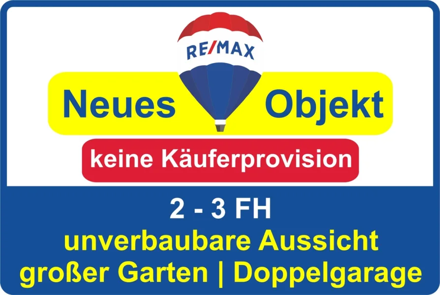 Neues Objekt  - Haus kaufen in Johannesberg - Keine Käuferprovision! Kaufen Sie ab € 1.299,- mtl.* / 2-3 FH**& DP-Garage! Ruhe Pur m. Weitblick!