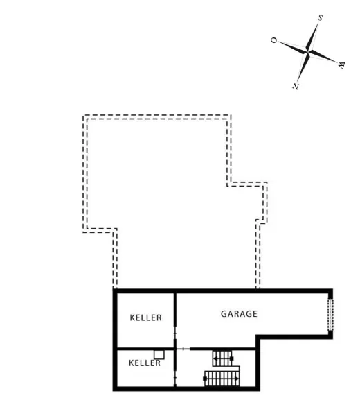 Keller- und Garagengeschoss