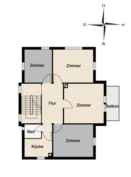 Grundriss 1. Obergeschoss