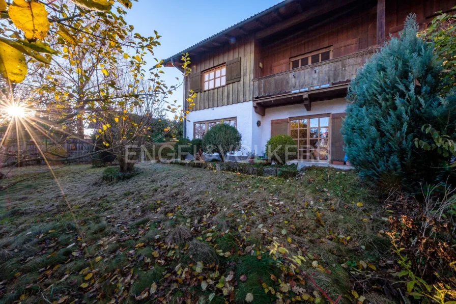 Willkommen in Ihrem neuen Zuhause - Haus kaufen in Holzkirchen - Föching - Reiheneckhaus mit großem Garten in Holzkirchen-Föching