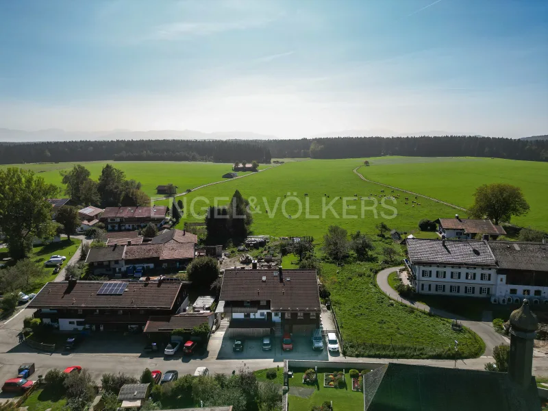 Lage vor den Toren Holzkirchens