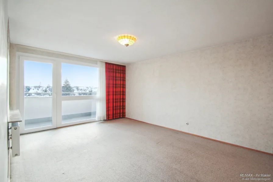 Wohnzimmer - Wohnung kaufen in Stein - Super Raumaufteilung mit Südblick !