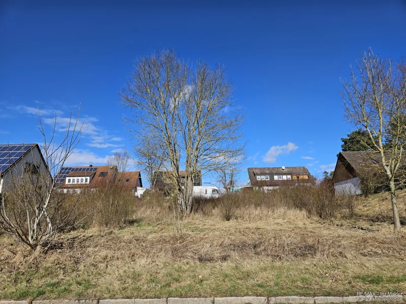 Grundstück Ansicht I - Grundstück kaufen in Kammerstein / Oberreichenbach - Gestalten Sie Ihr Paradies - Grundstücksoase in Oberreichenbach bietet Ihren Visionen eine Chance