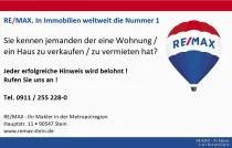 REMAX-Ihr Makler in der Metropolregion Stein