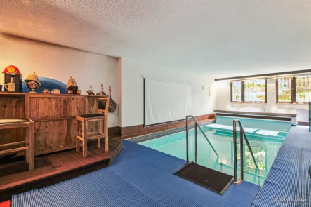 Schwimmbad - Haus kaufen in Nürnberg - Wellness-Bereich und Leben mit Flair