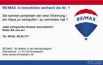 REMAX-Ihr Makler in der Metropolregion Schwabach