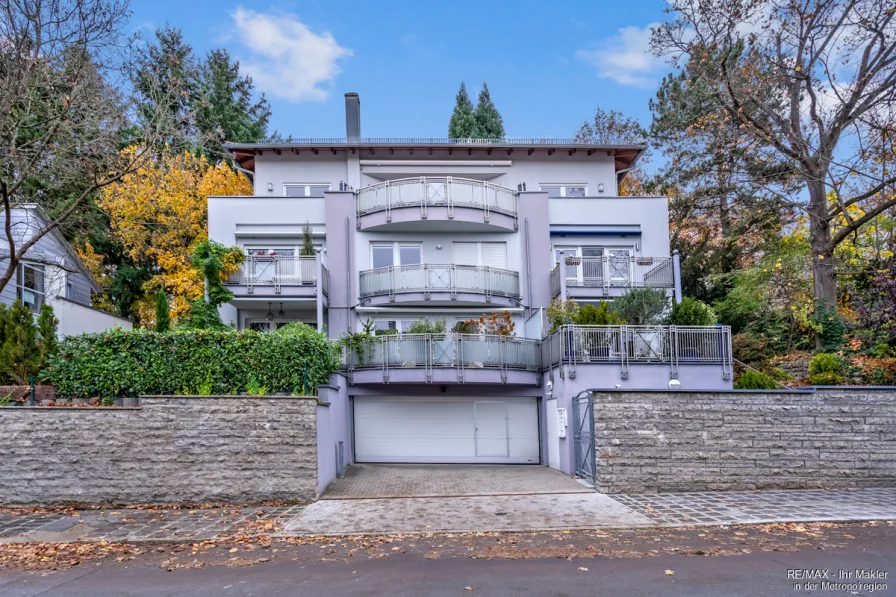 Aussenansicht - Wohnung kaufen in Nürnberg - Hochwertiges Penthouse in begehrter Lage Erlenstegens mit Panorama-Wintergarten