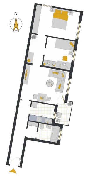 spannender Grundriss Parkstadt Bogenhausen Bu69