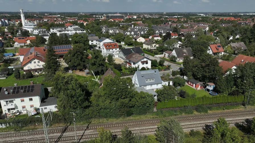 Blick auf die St. Peter Kirche