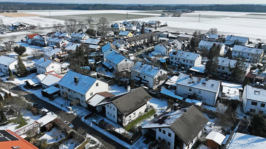 Gewachsenes Umfeld mit viel GRÜN