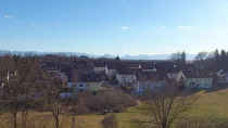 Blick aus der obersten Etage Richtung Südost